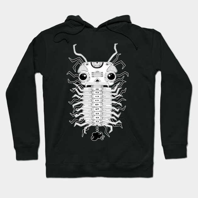 Creepy crawler Hoodie by yeknomster